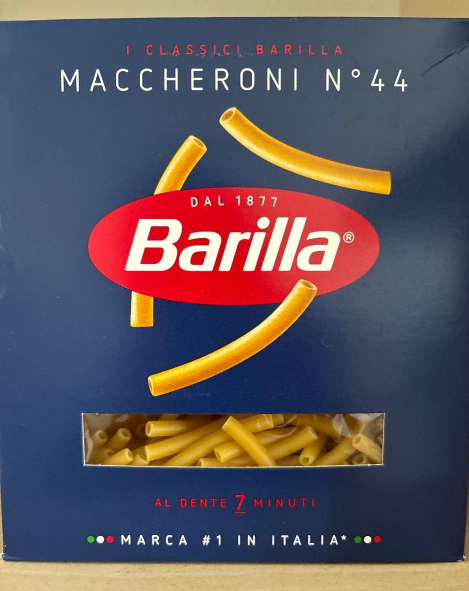 Képek - Maccheroni N°44 Apró száraztészta durum búzából Barilla