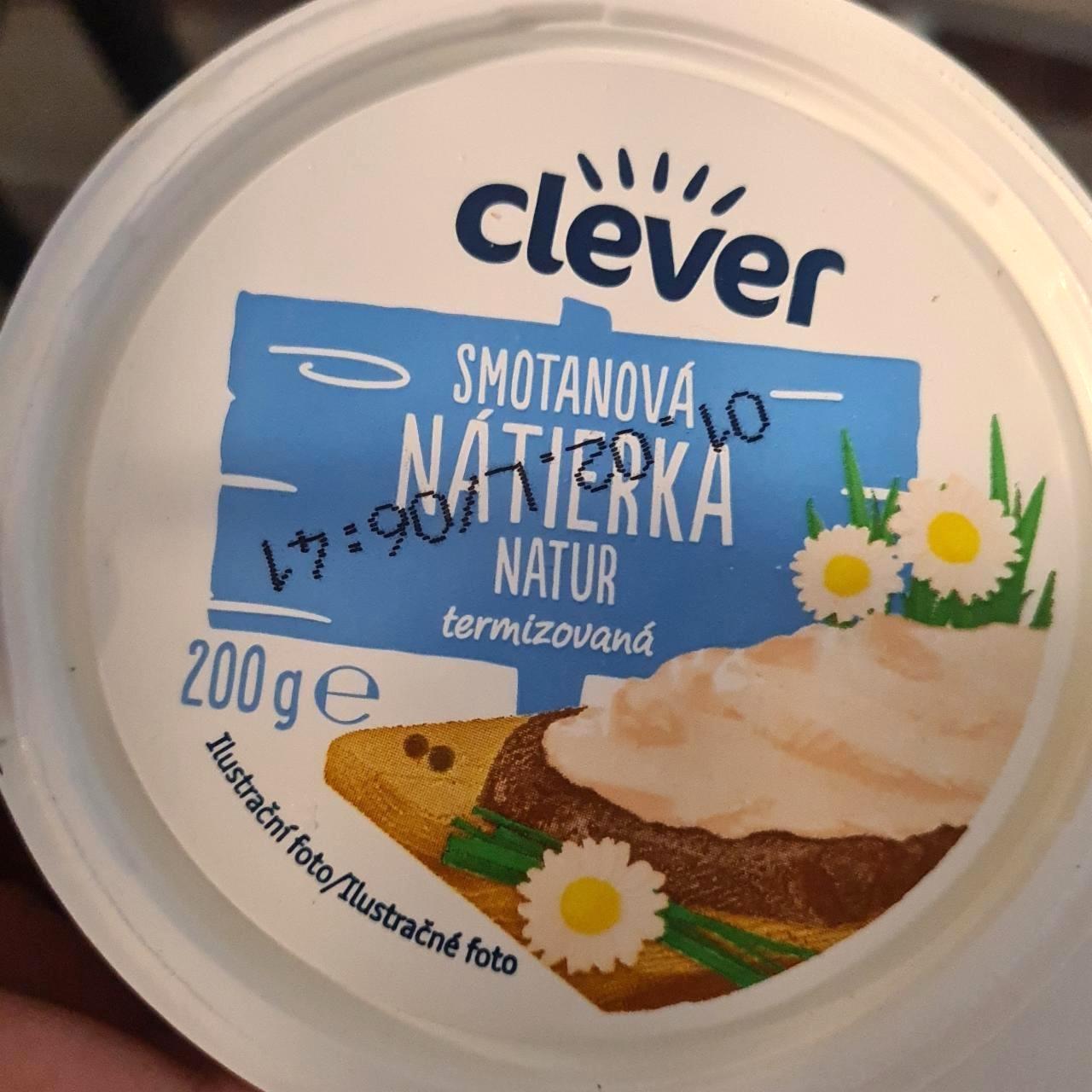 Képek - Smotanová nátierka natur Clever