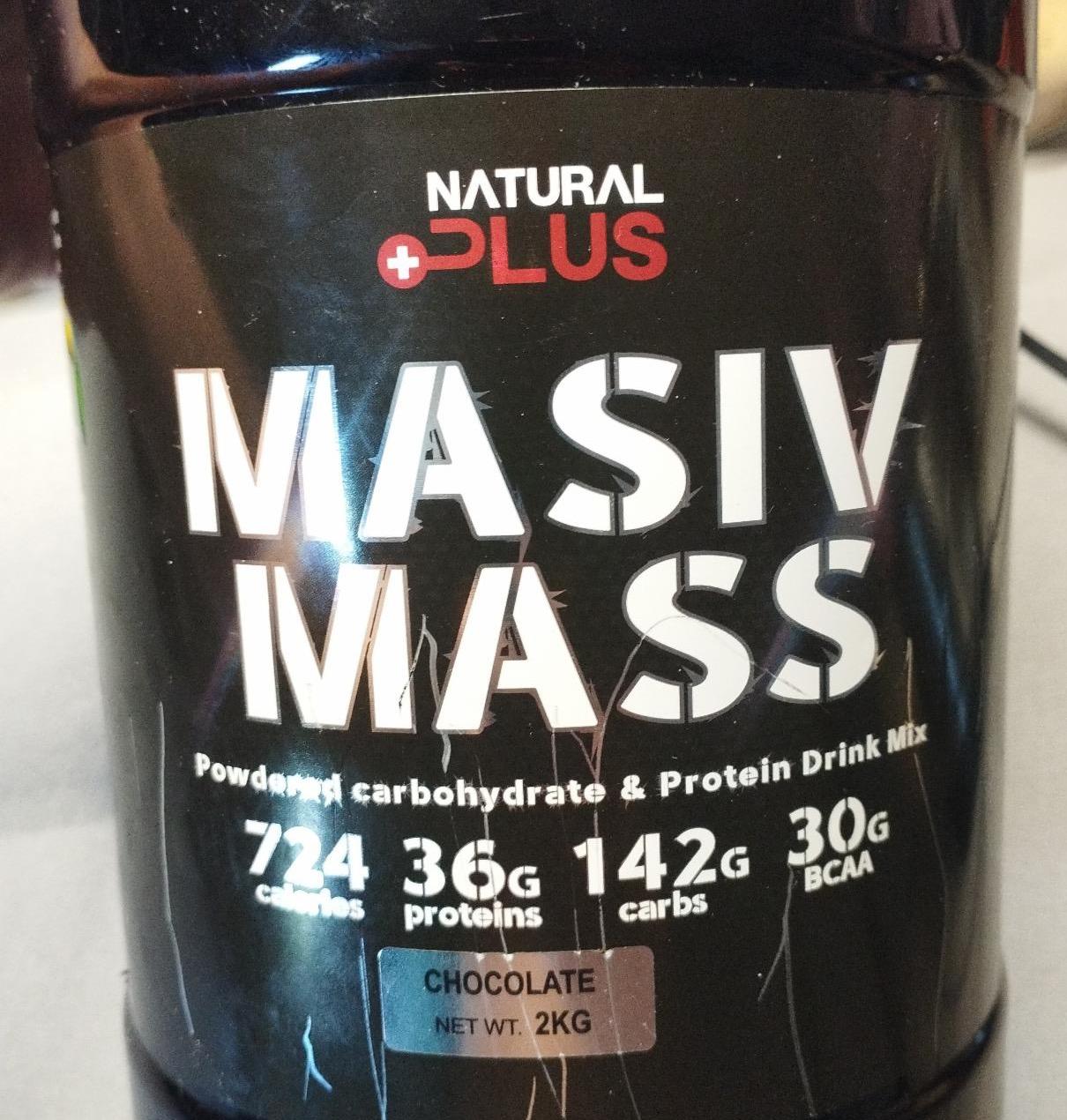 Képek - Masiv Mass Csokis protein Natural plus