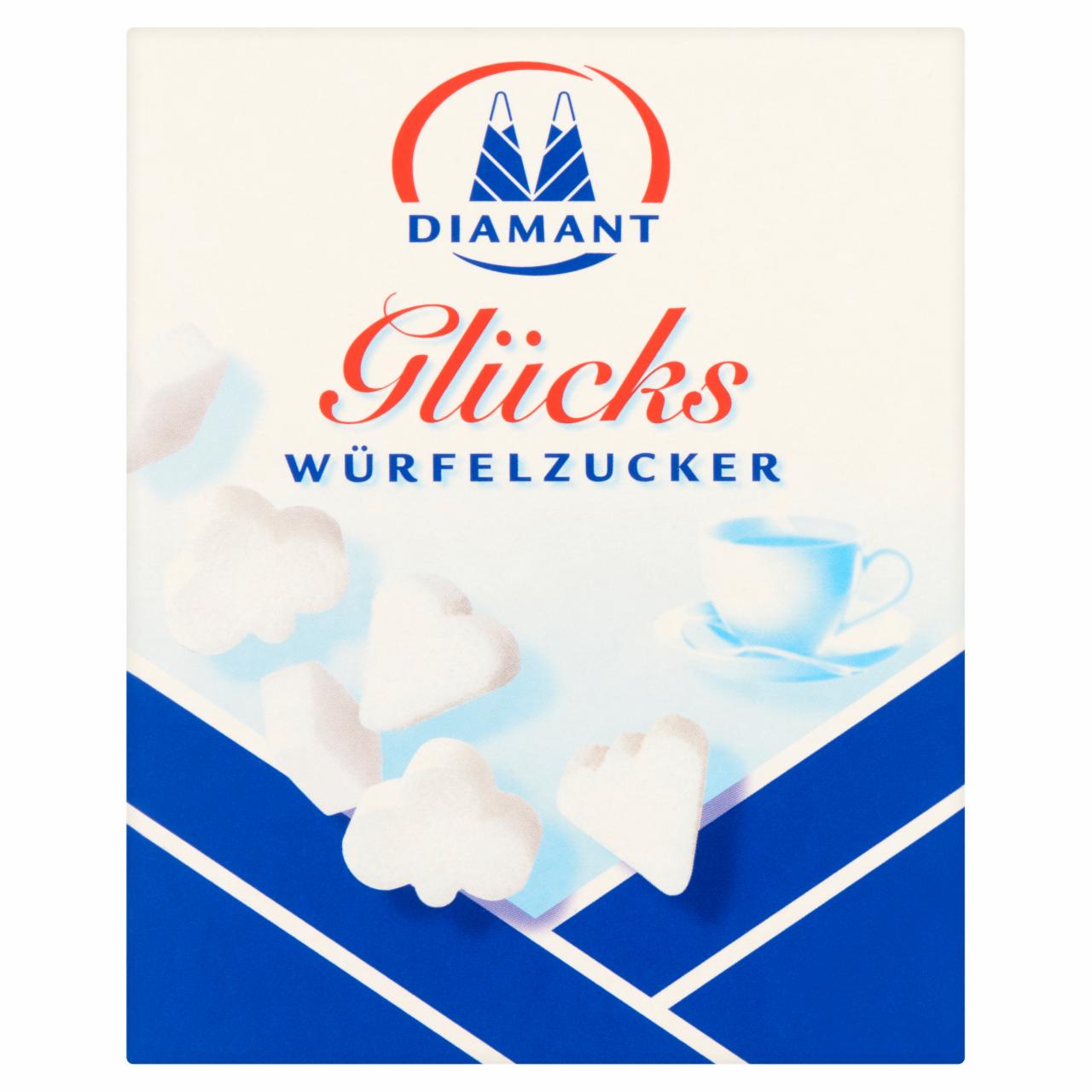 Képek - Diamant bridzs kockacukor 500 g