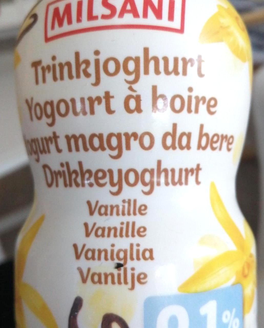 Képek - Vaníliás ivójoghurt Milsani