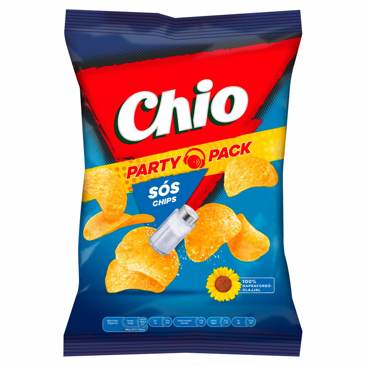Képek - Chio Party Pack sós burgonyachips 240 g