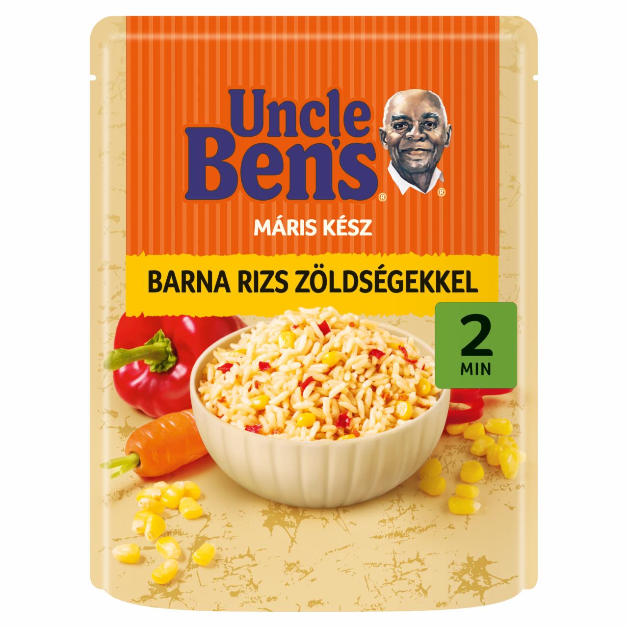Képek - Uncle Ben's barna rizs zöldségekkel 250 g