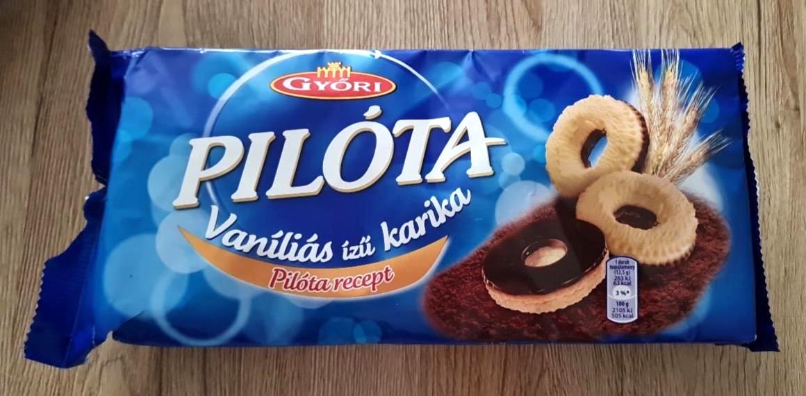 Képek - Győri Pilóta vaníliás ízű karika 300 g