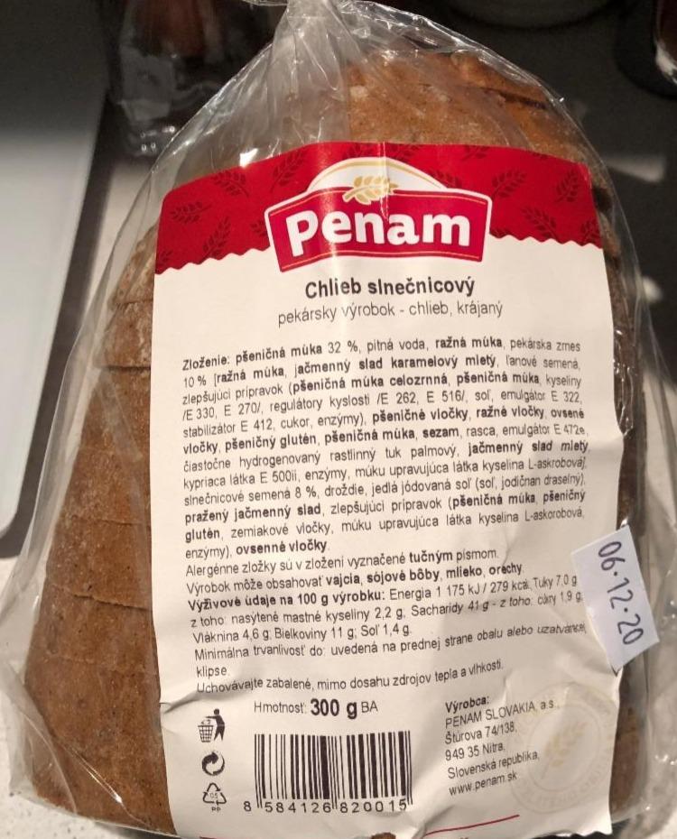 Képek - Penam napraforgómagos kenyér