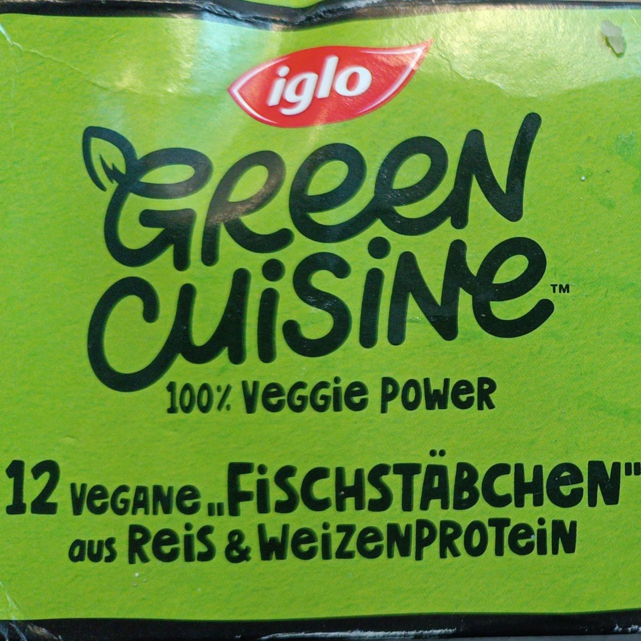 Képek - Green cuisin Vegán rudacskák Iglo