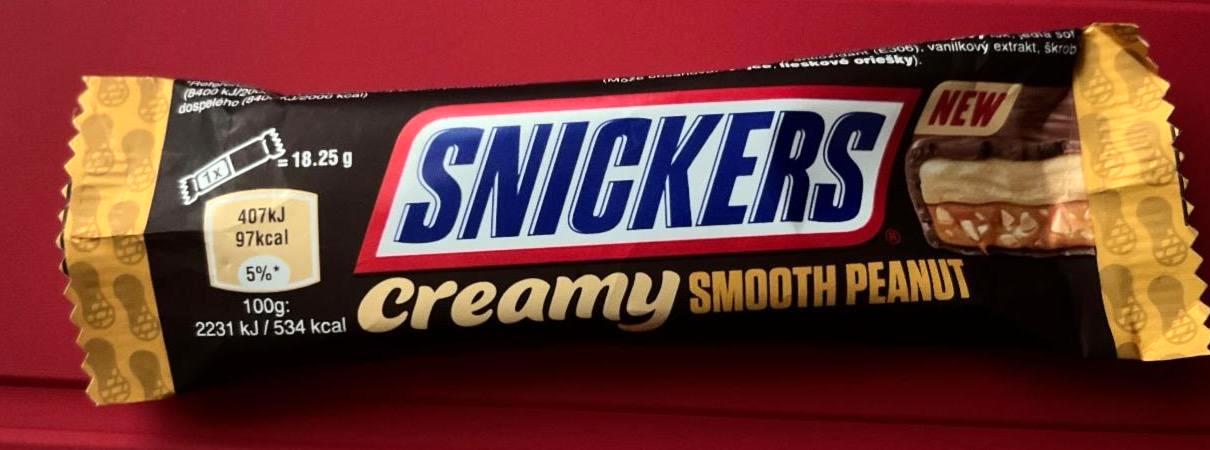 Képek - Snickers creamy smooth peanut szelet