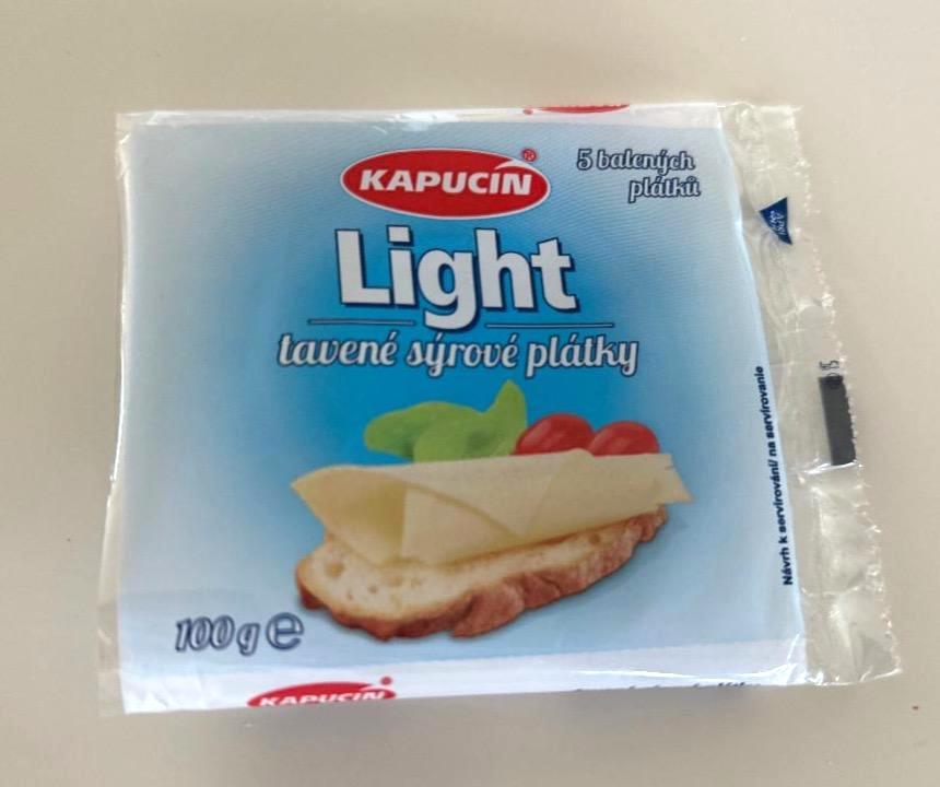 Képek - Light tavené syrové plátky Kapucín