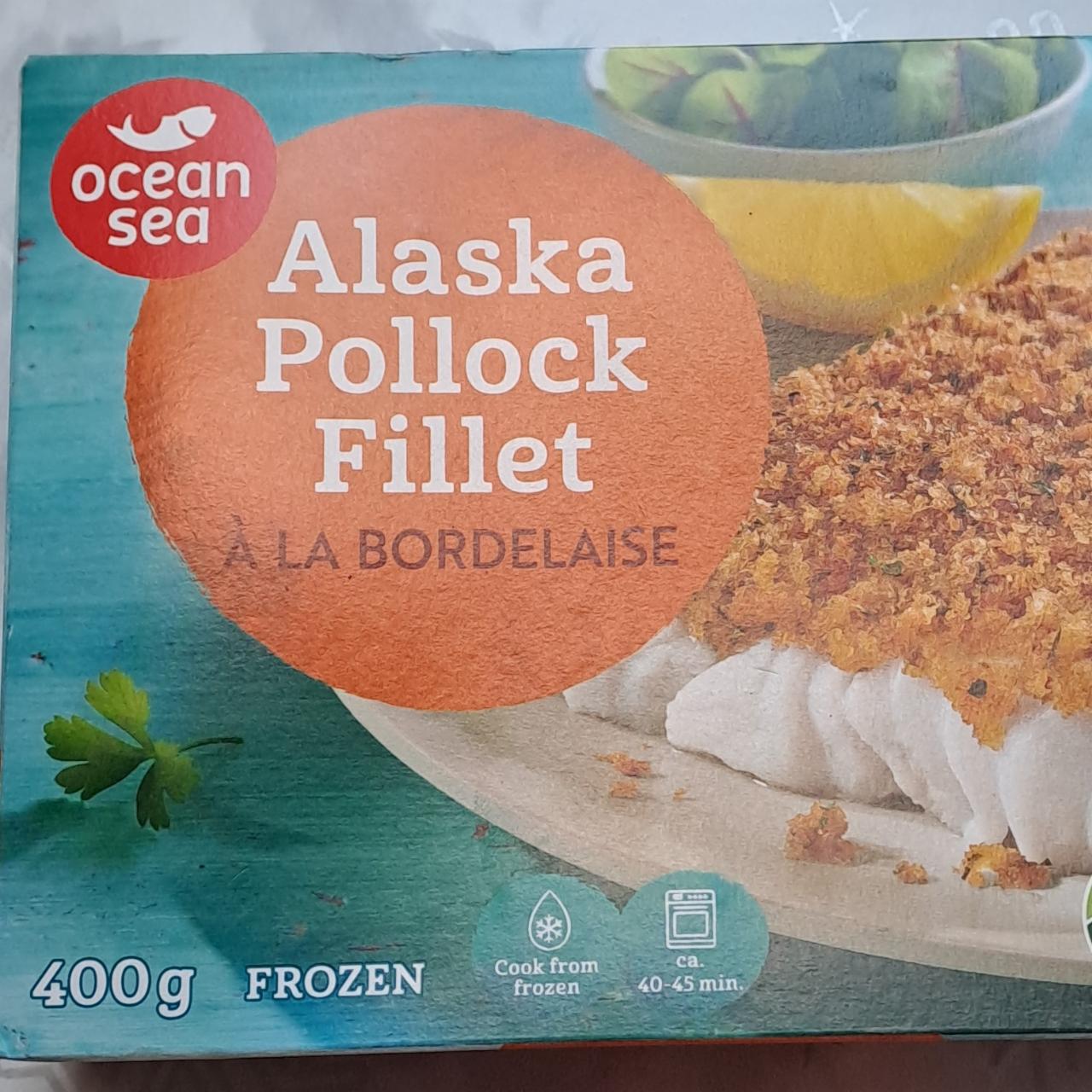 Képek - Alaska pollock fille á la bordelaise Ocean Sea