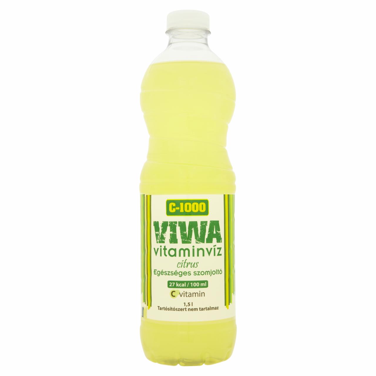 Képek - Viwa C-1000 citrus vitaminvíz 1,5 l