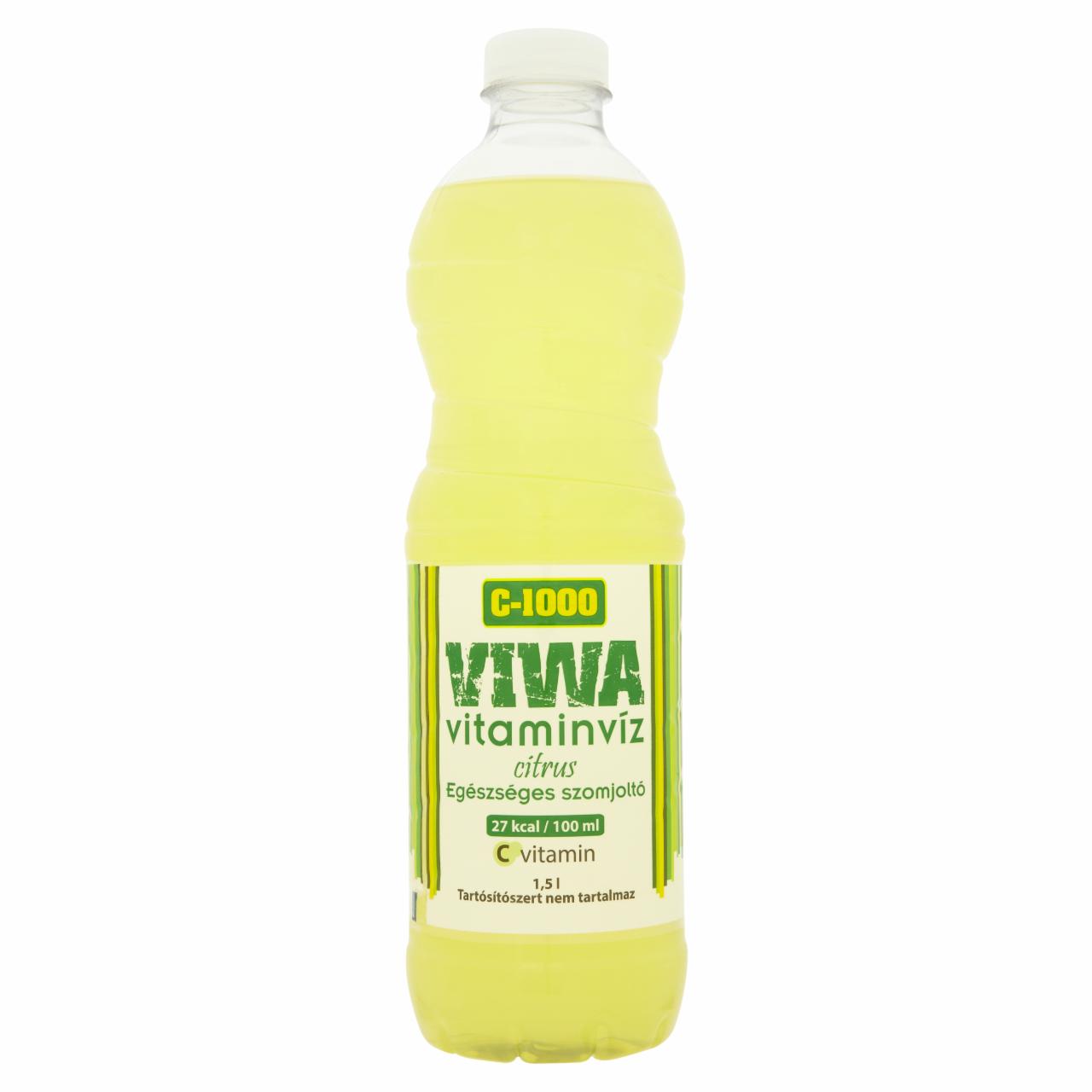 Képek - Viwa C-1000 citrus vitaminvíz 1,5 l