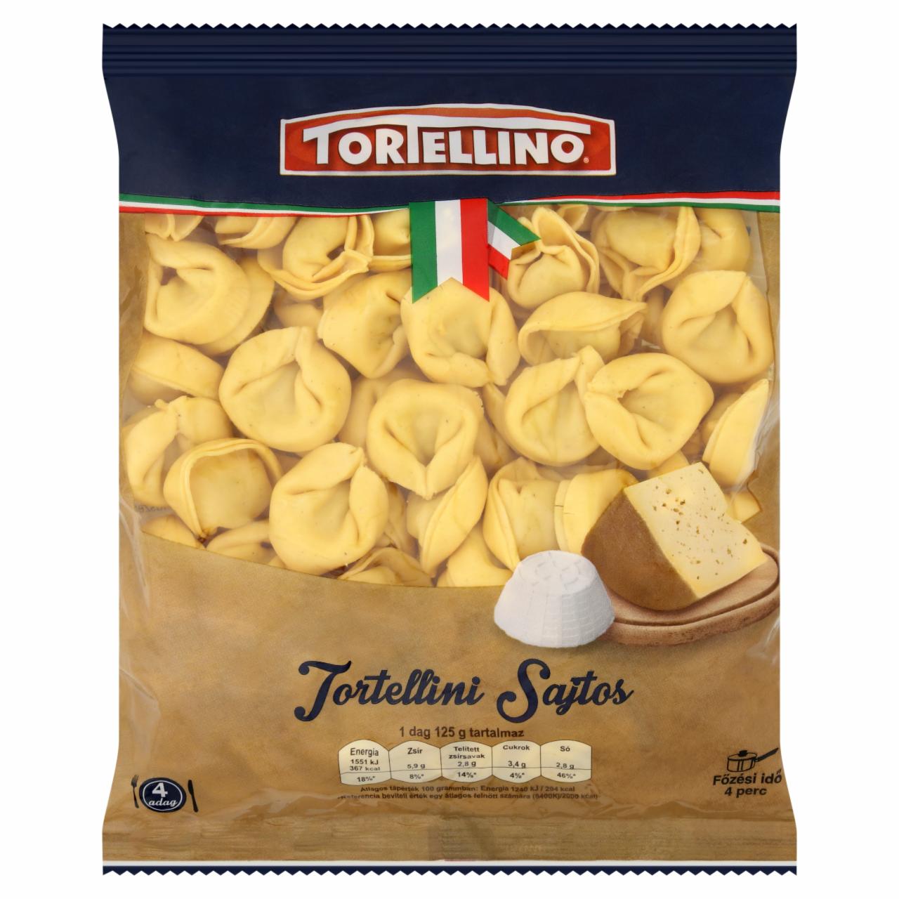 Képek - Tortellino Tortellini sajtos friss tészta 500 g