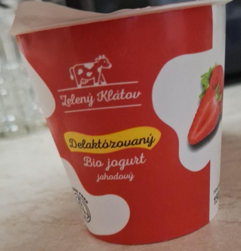 Képek - Bio jogurt jahodový Delaktozovaný Zelený Klátov