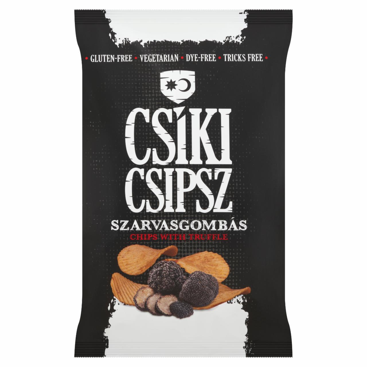 Képek - Csíki Csipsz szarvasgomba ízesítésű pityókacsipsz 50 g
