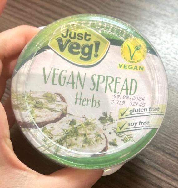 Képek - Vegan spread Herbs Just Veg!