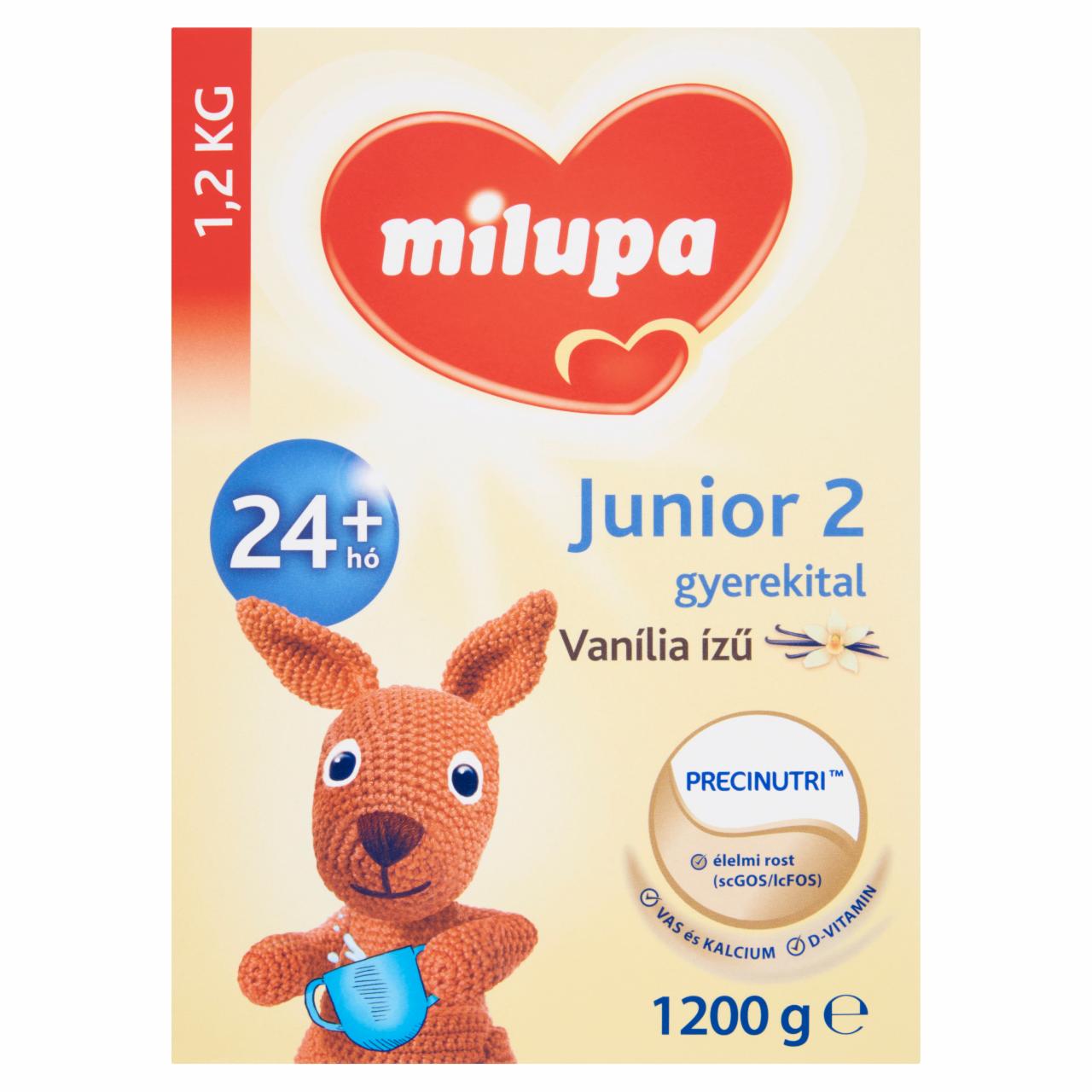 Képek - Milupa vanília ízű tejes ital 2 év+ 2 x 600 g (1200 g)