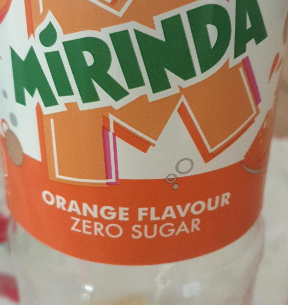 Képek - Mirinda Narancs Zero sugar üdítőital