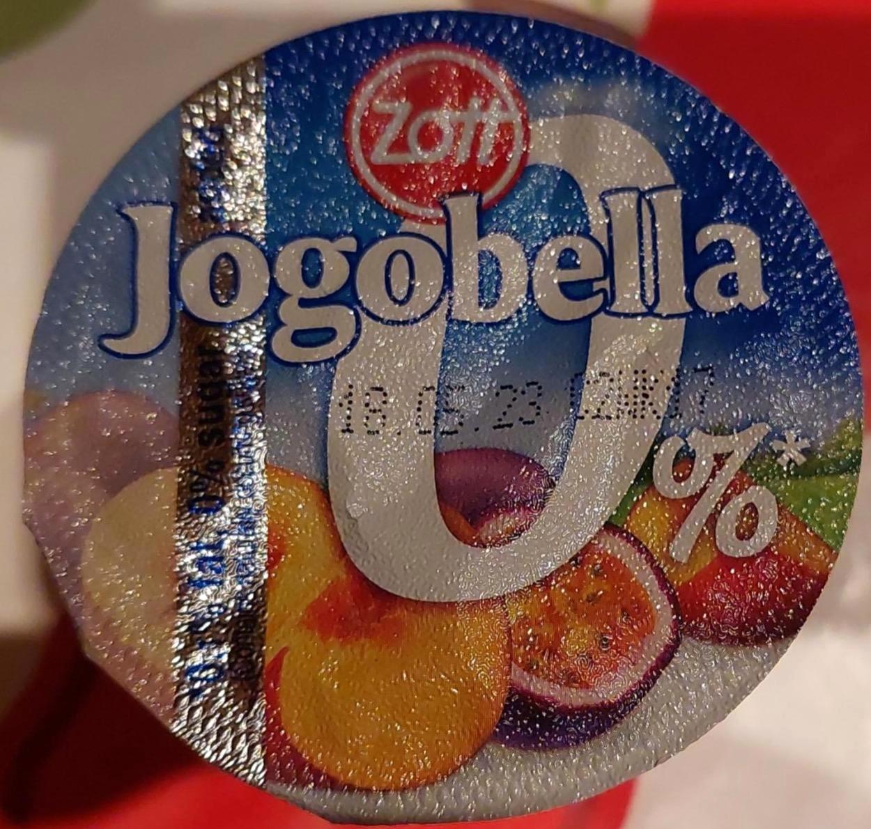 Képek - Jogobella 0% őszibarack és maracuja Zott