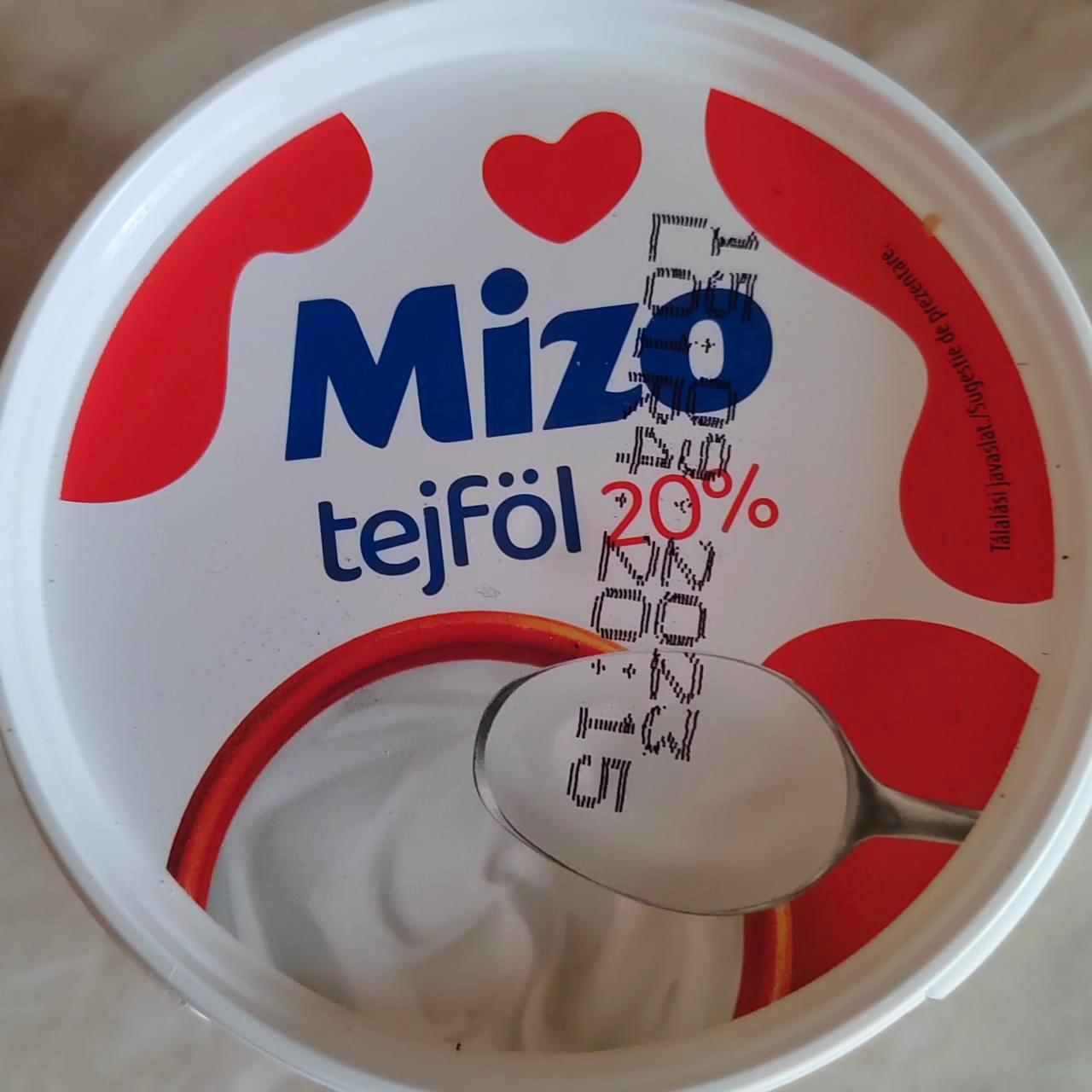 Képek - Tejföl 20 % Mizo
