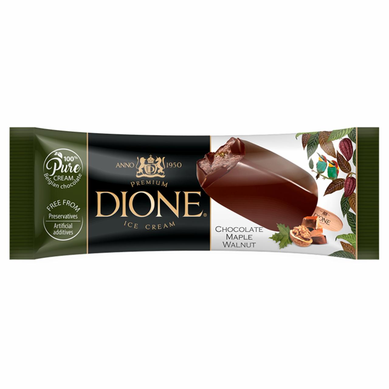 Képek - Dione juharszirupos kakaós jégkrém karamellizált dióval és belga étcsokoládéval 85 ml
