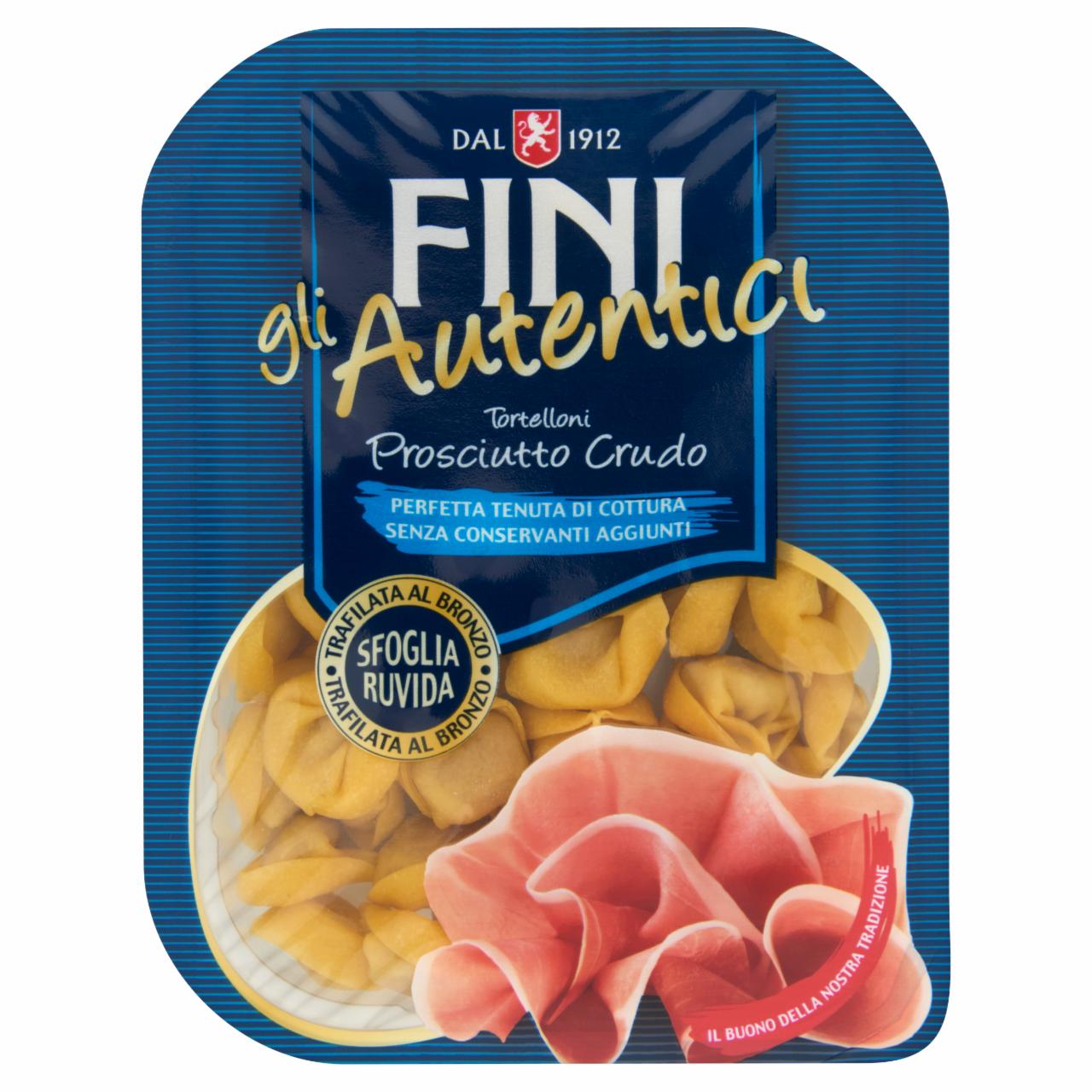 Képek - Fini gli Autentici Tortelloni sonkával töltött tojásos tészta 250 g