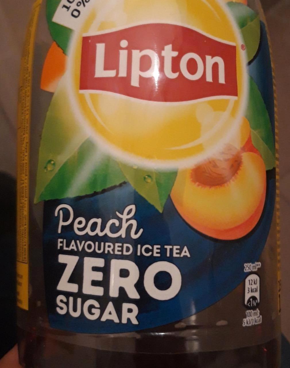 Képek - Lipton Peach flavoured ice tea zero sugar