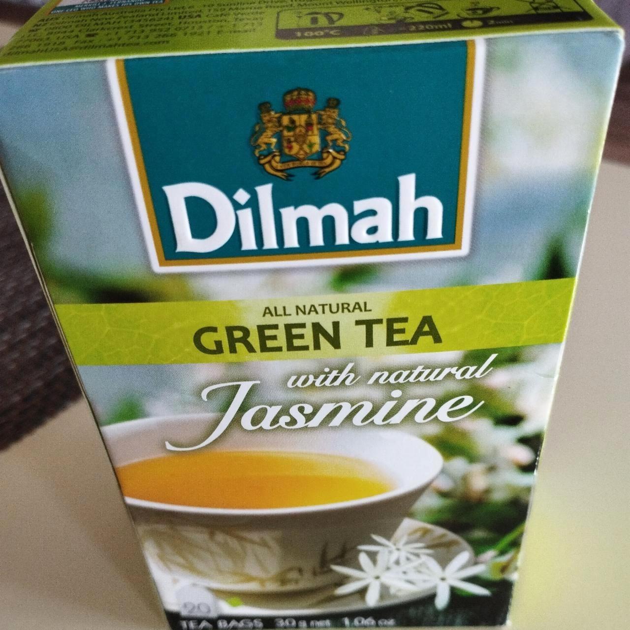 Képek - Filteres zöld tea jázmin levelekkel Dilmah