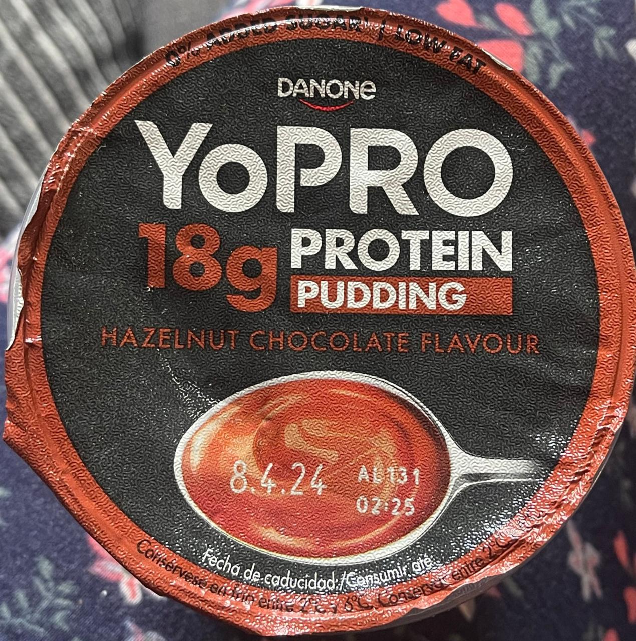 Képek - Danone YoPro csokoládé- és mogyoróízű tejdesszert magas fehérjetartalommal és édesítőszerrel 180 g