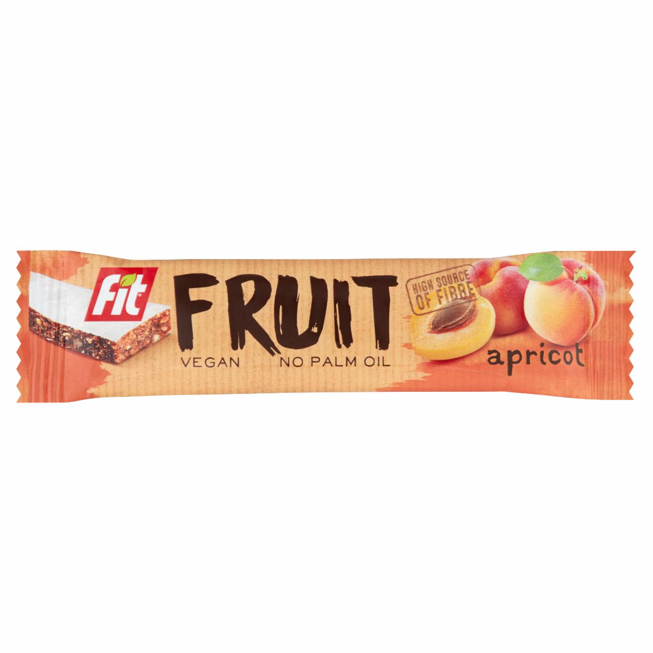 Képek - Fit Fruit gyümölcsös müzliszelet sárgabarackkal 23 g