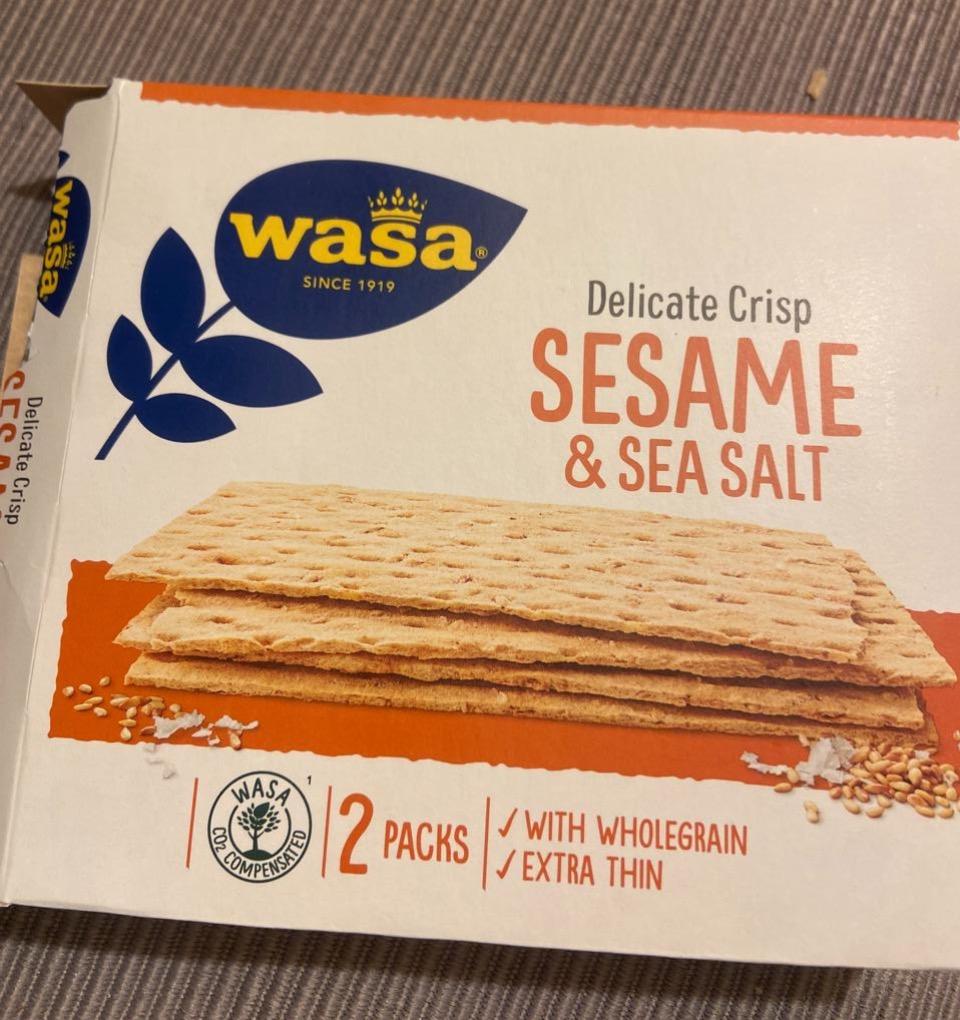 Képek - Delicate crisp Sesame & sea salt Wasa