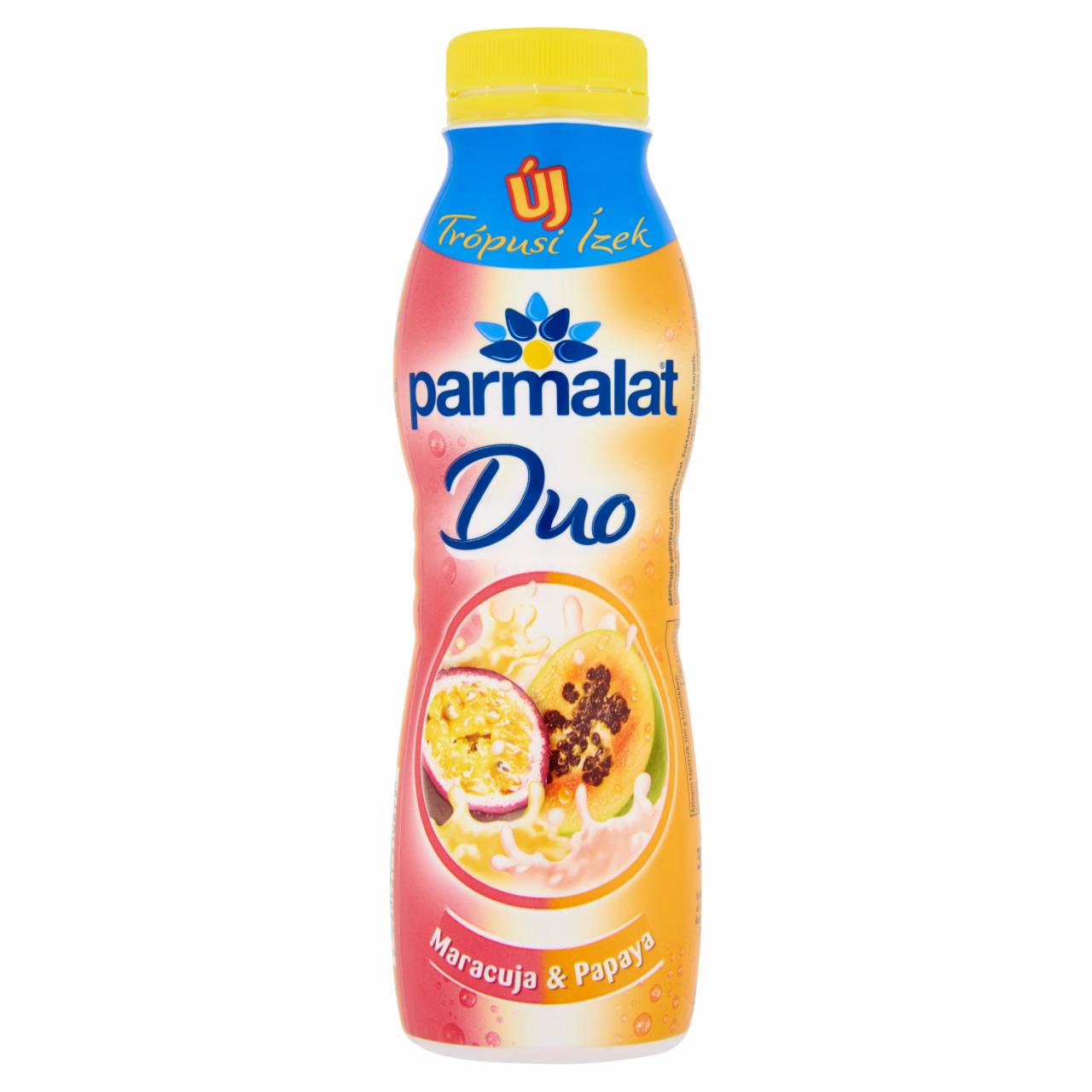 Képek - Parmalat Duo maracuja-papaya ízű élőflórás ital 350 g