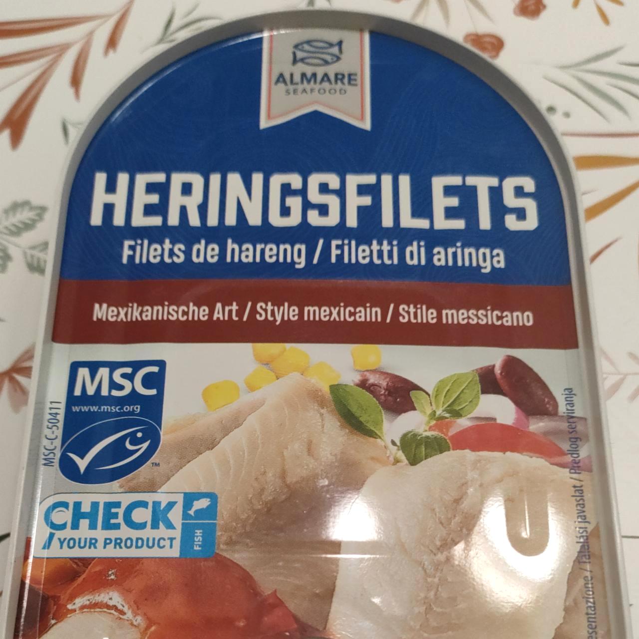 Képek - Heringfilets Mexikaische art Almare seafood
