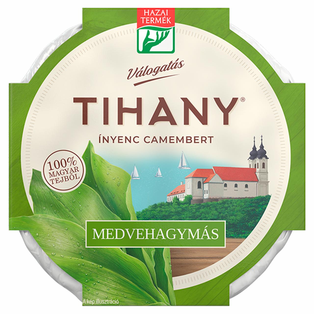 Képek - Tihany Válogatás Ínyenc Camembert medvehagymás zsírdús lágysajt 125 g