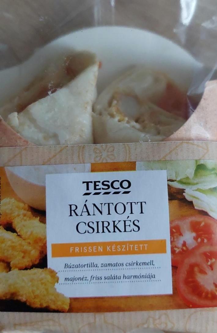 Képek - Rántottcsirkés wrap Tesco