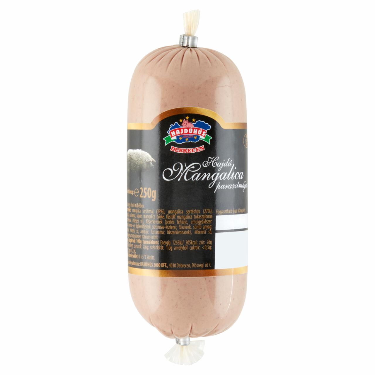 Képek - Hajdúhús Hajdú mangalica parasztmájas 250 g