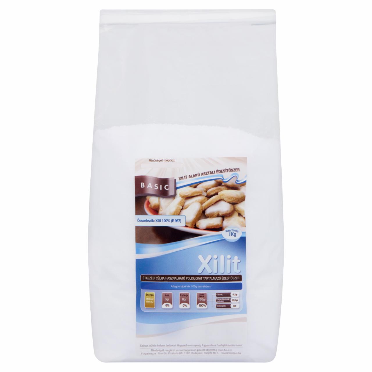 Képek - Basic xilit alapú asztali édesítőszer 1 kg