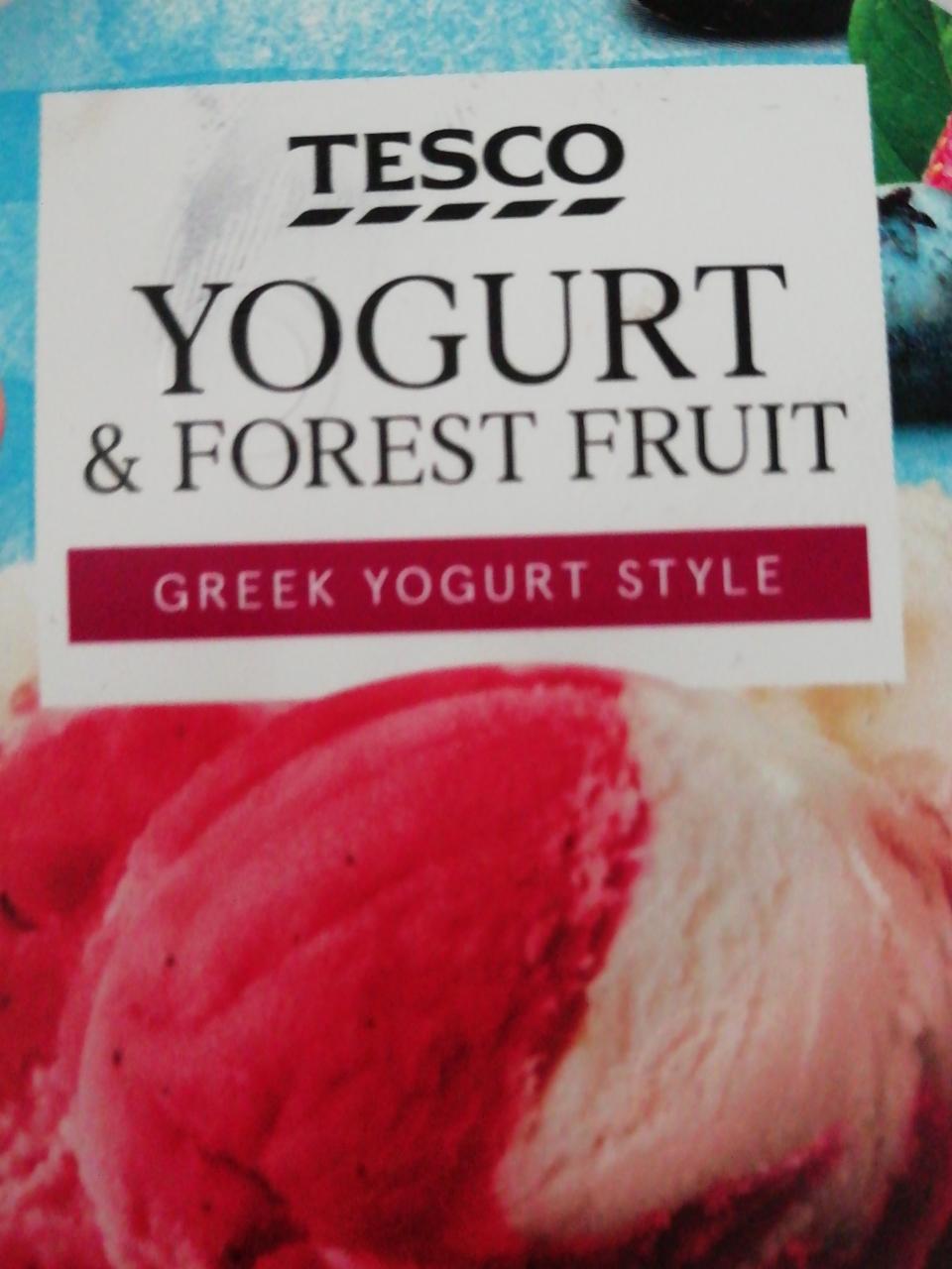 Képek - Tesco joghurt jégkrém erdei gyümölcs szorbéval 