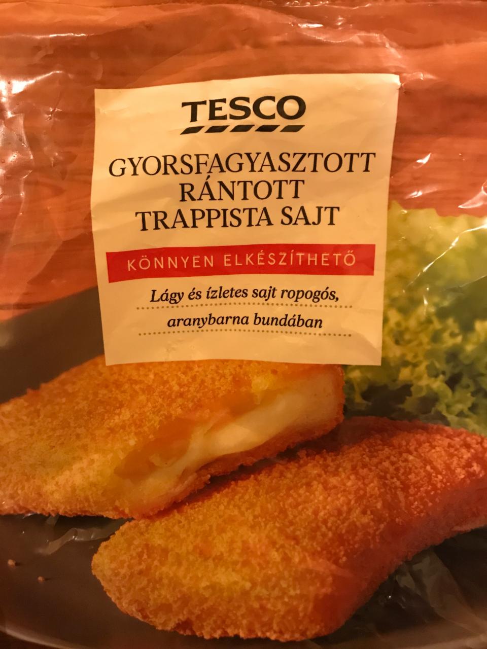 Képek - Gyorsfagyasztott rántott trappista sajt Tesco
