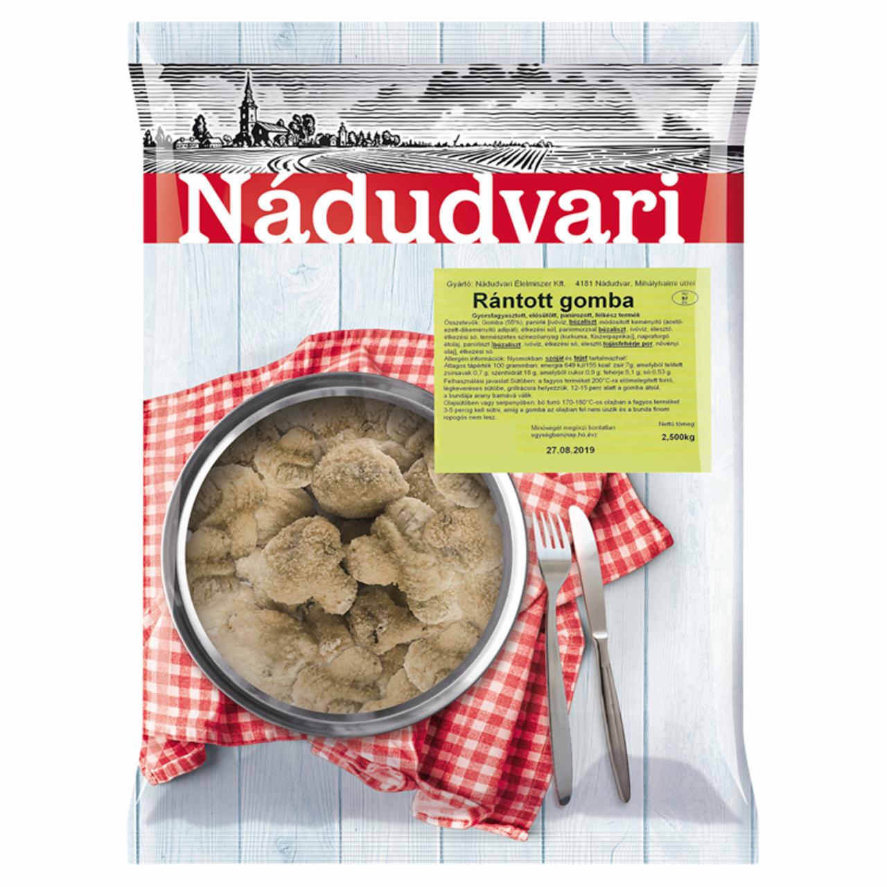 Képek - Nádudvari gyorsfagyasztott rántott gomba 2,5 kg