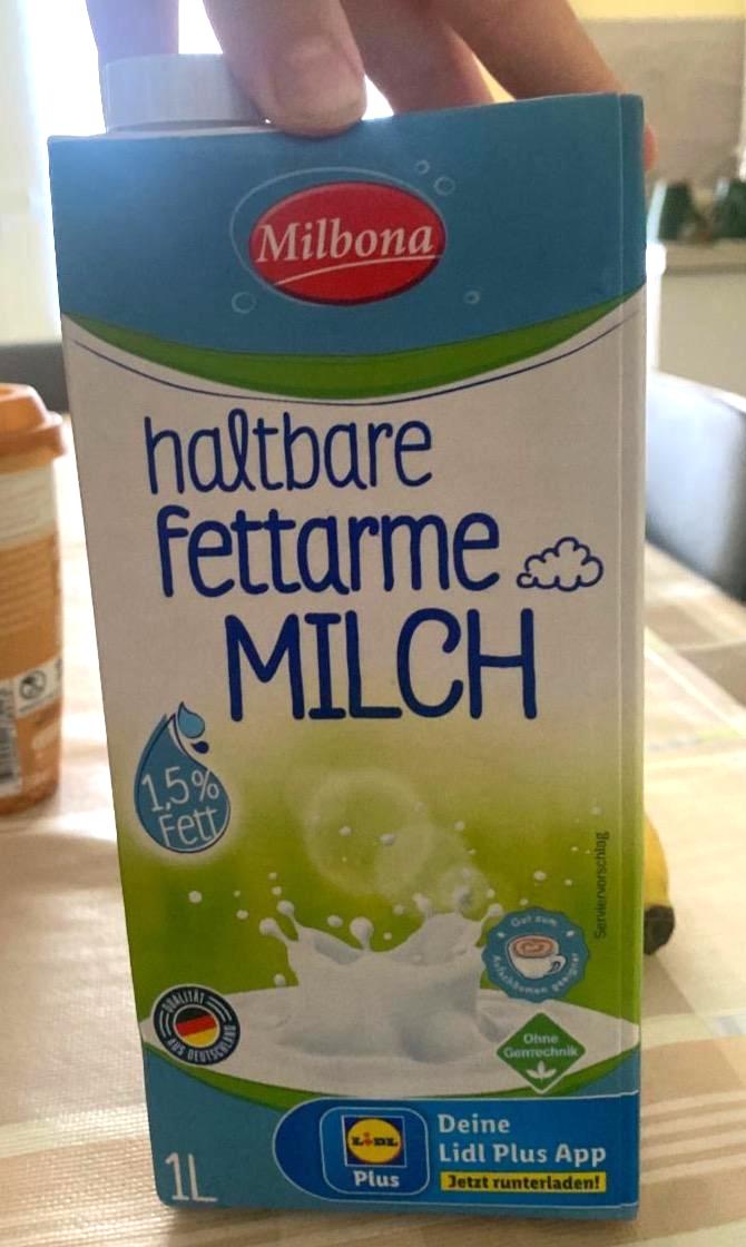 Képek - Haltbare fettarme milch 1,5% Milbona