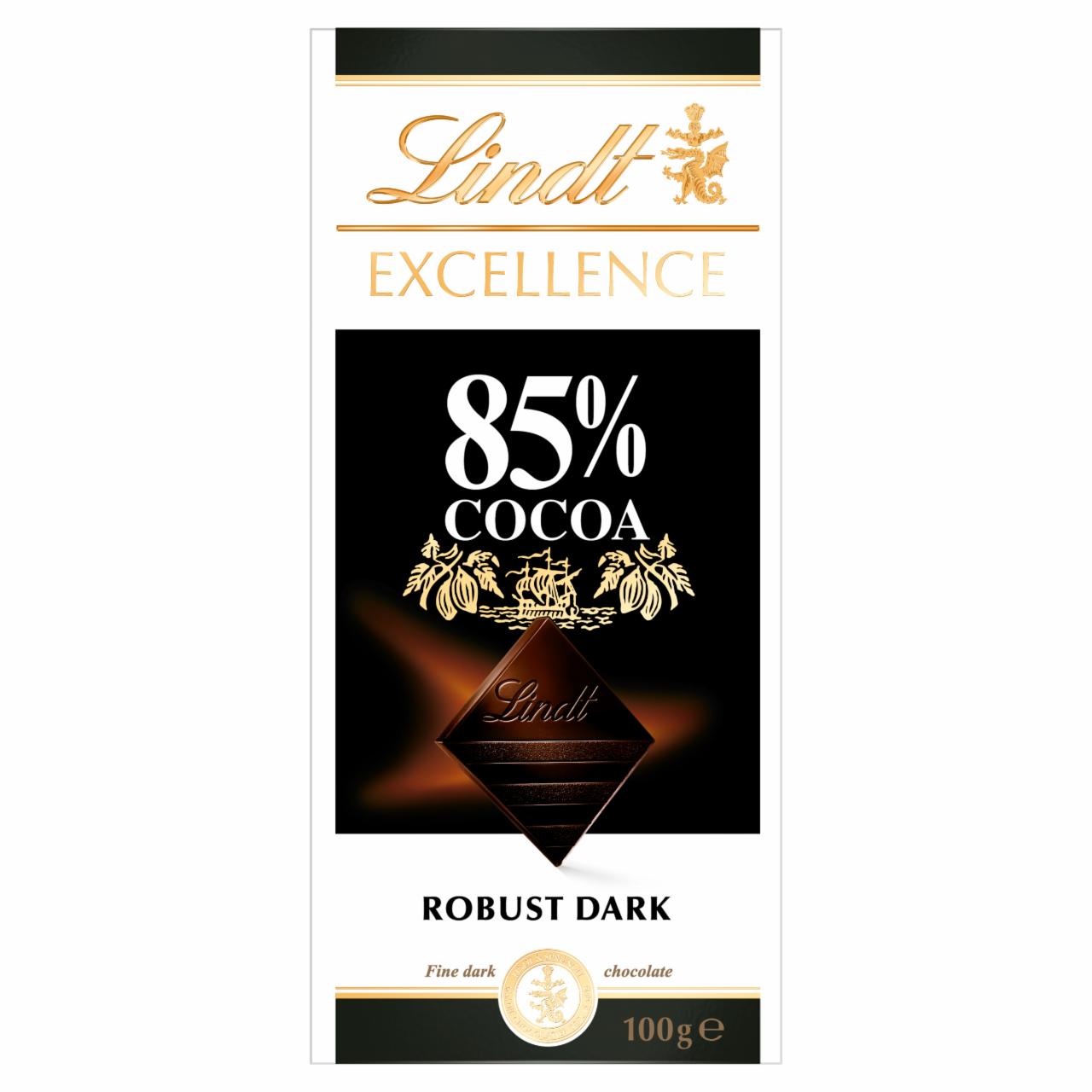 Képek - Lindt Excellence 85% extra étcsokoládé 100 g