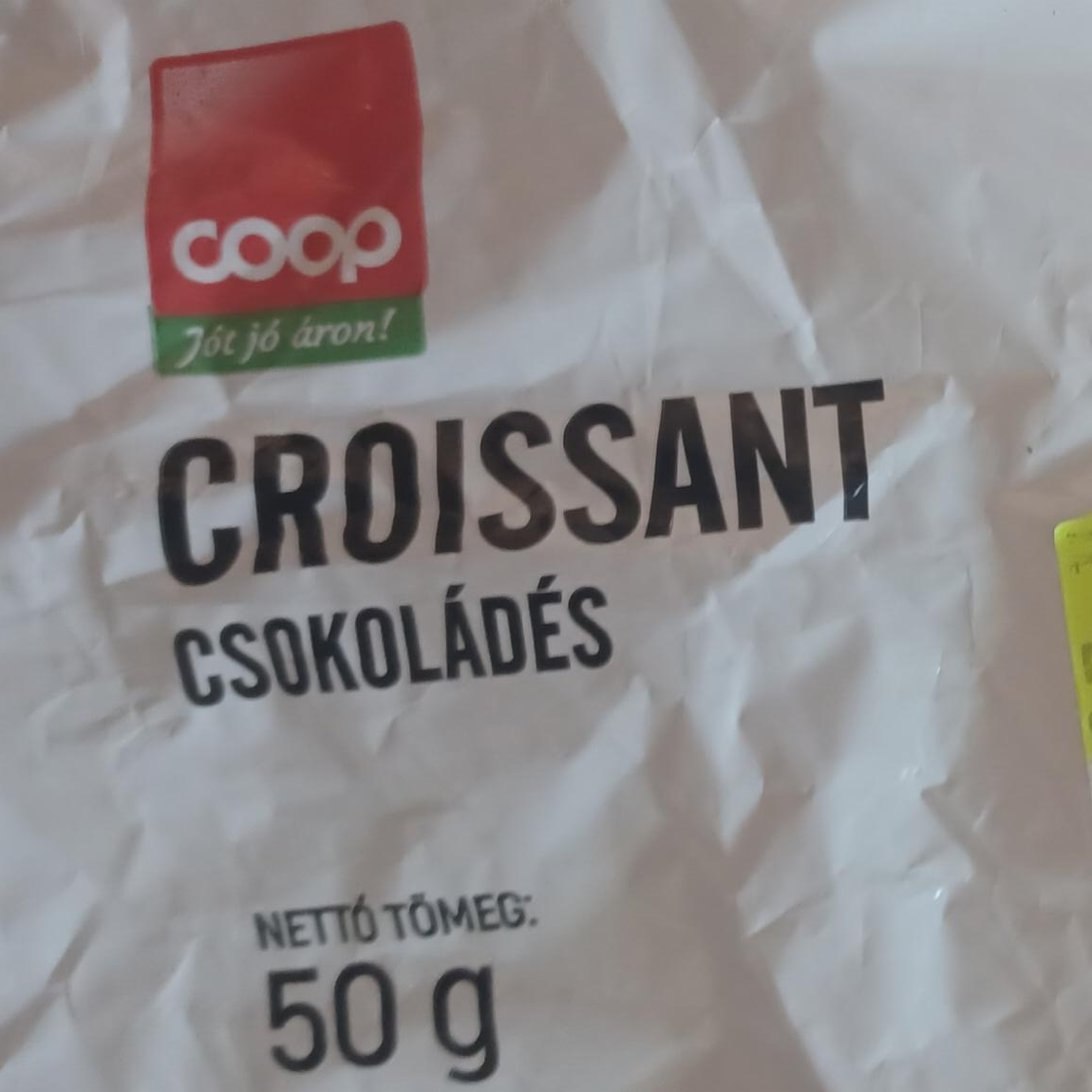 Képek - Croissant csokoládés Coop