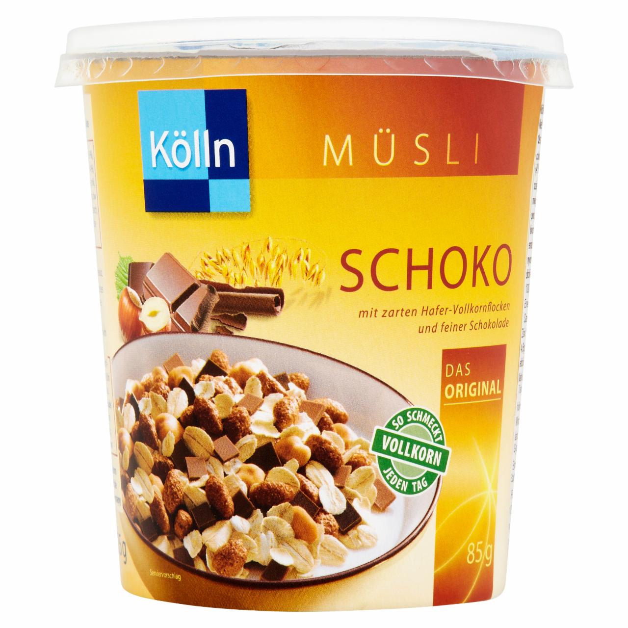 Képek - Kölln poharas csokoládés müzli 85 g