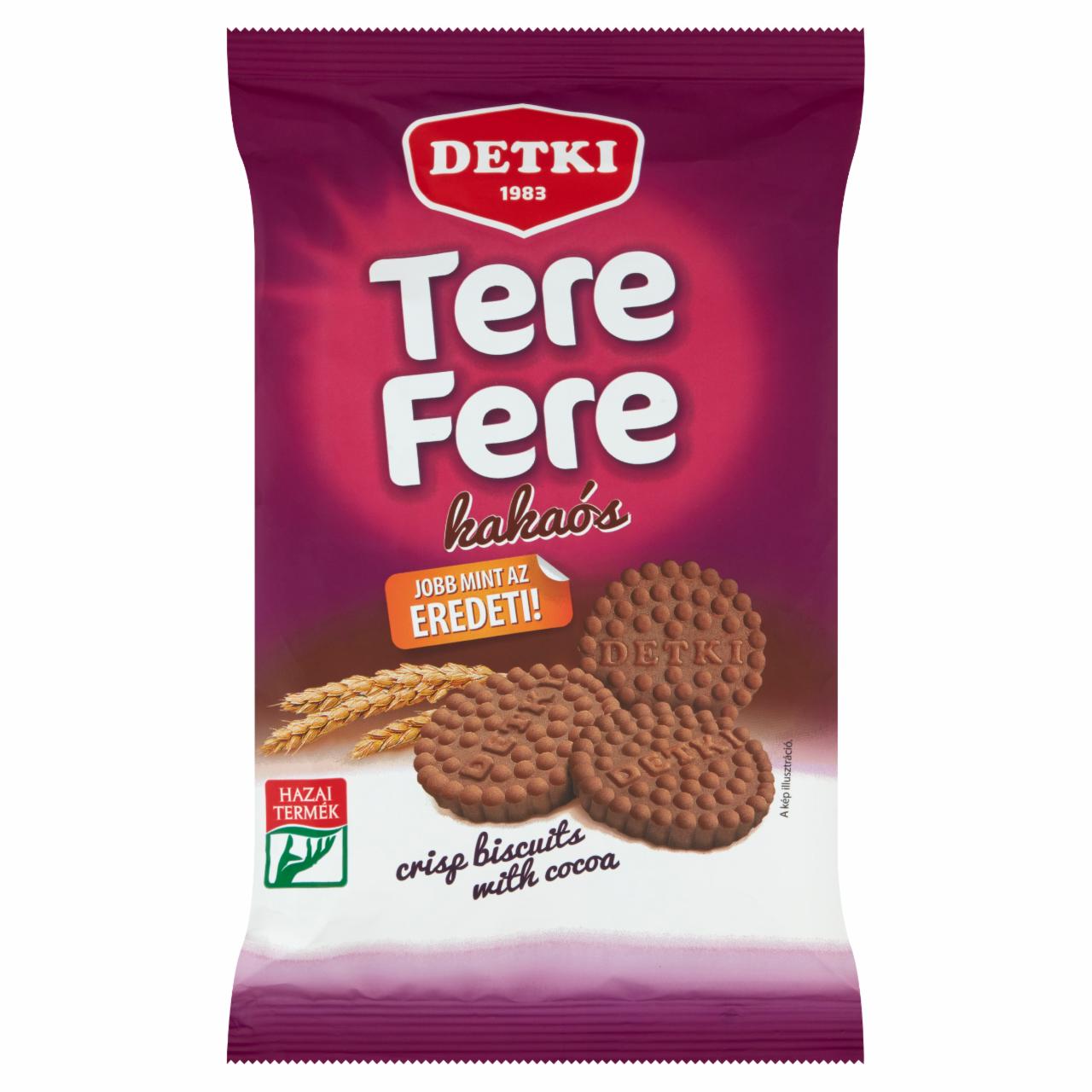 Képek - Detki Tere-fere kakaós omlós keksz 180 g