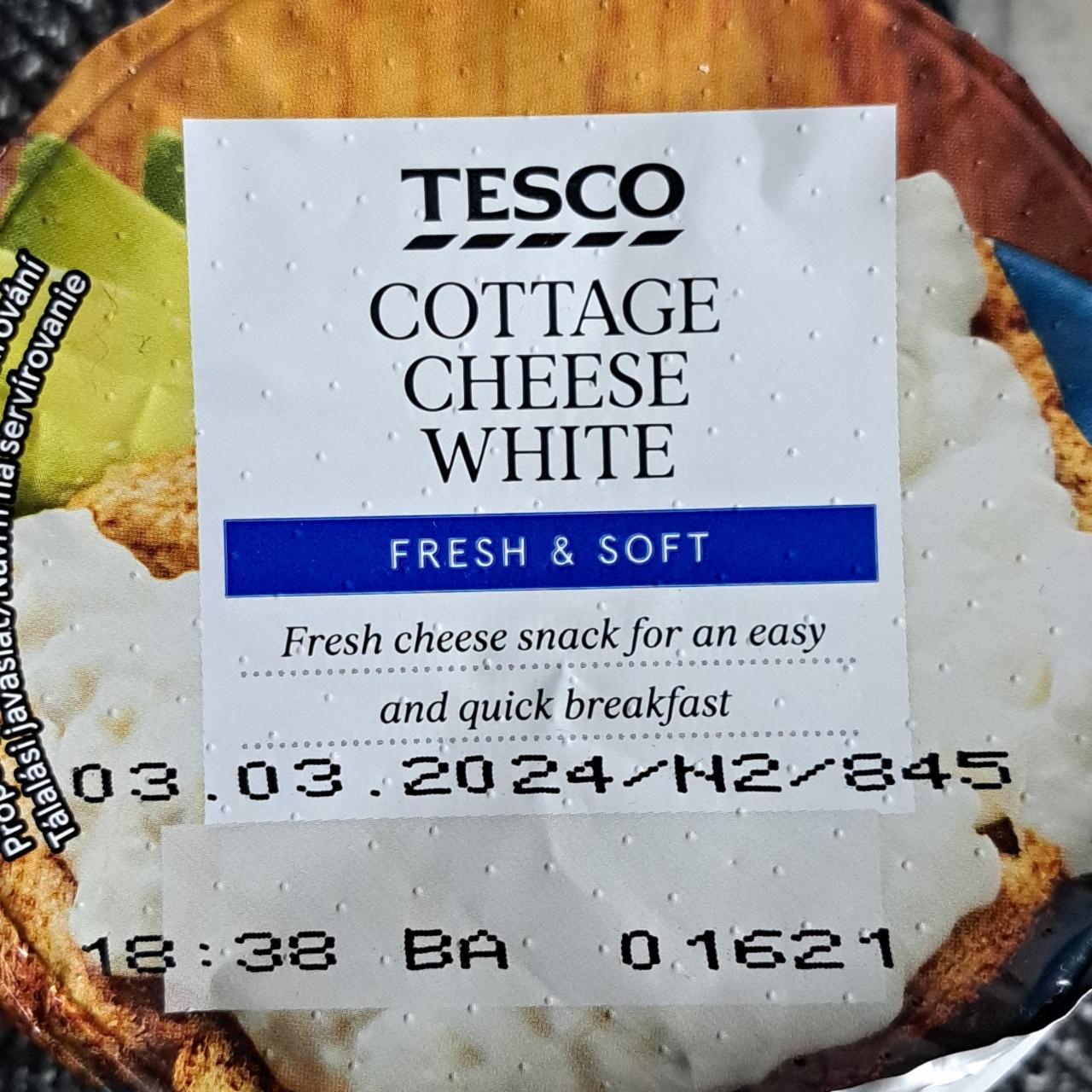 Képek - Cottage cheese white fresh & soft Tesco