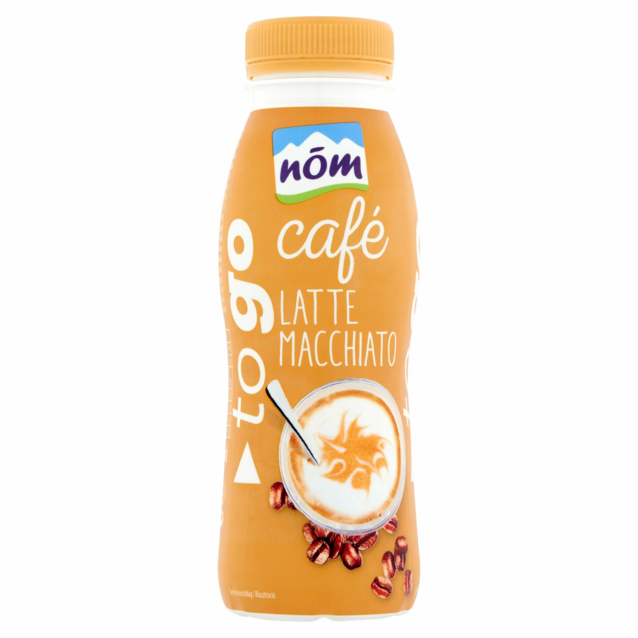 Képek - nöm Latte Machiatto kávés tejkészítmény 250 ml