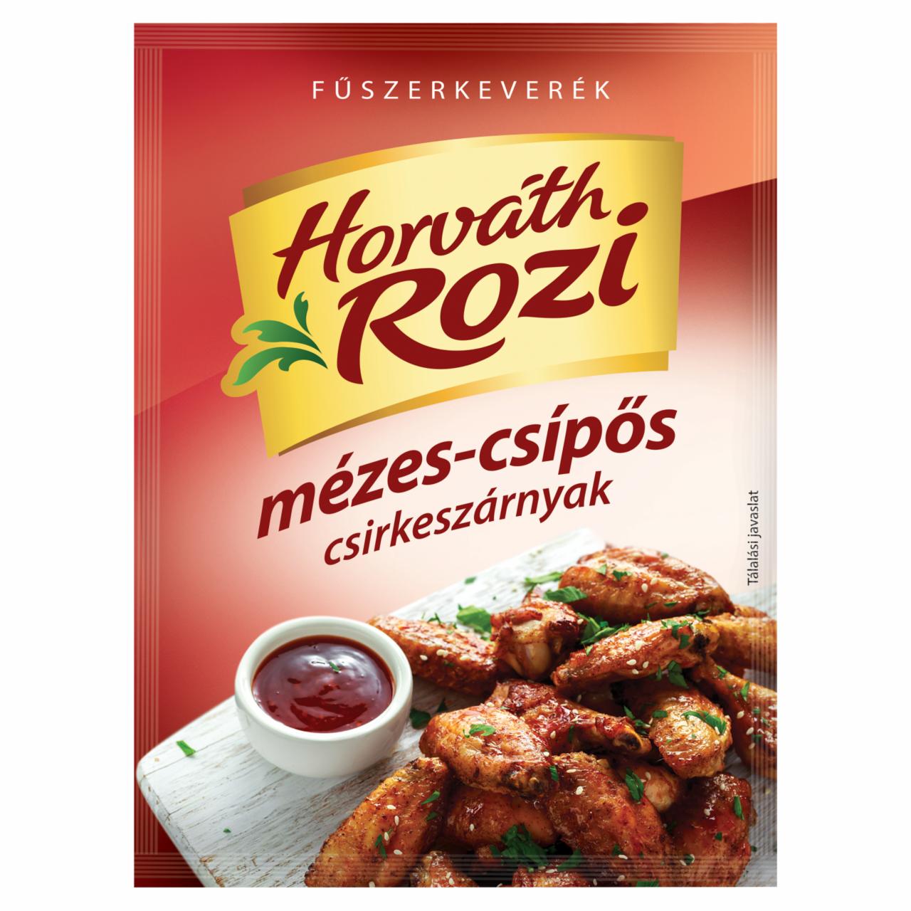 Képek - Horváth Rozi mézes-csípős csirkeszárnyak fűszerkeverék 40 g