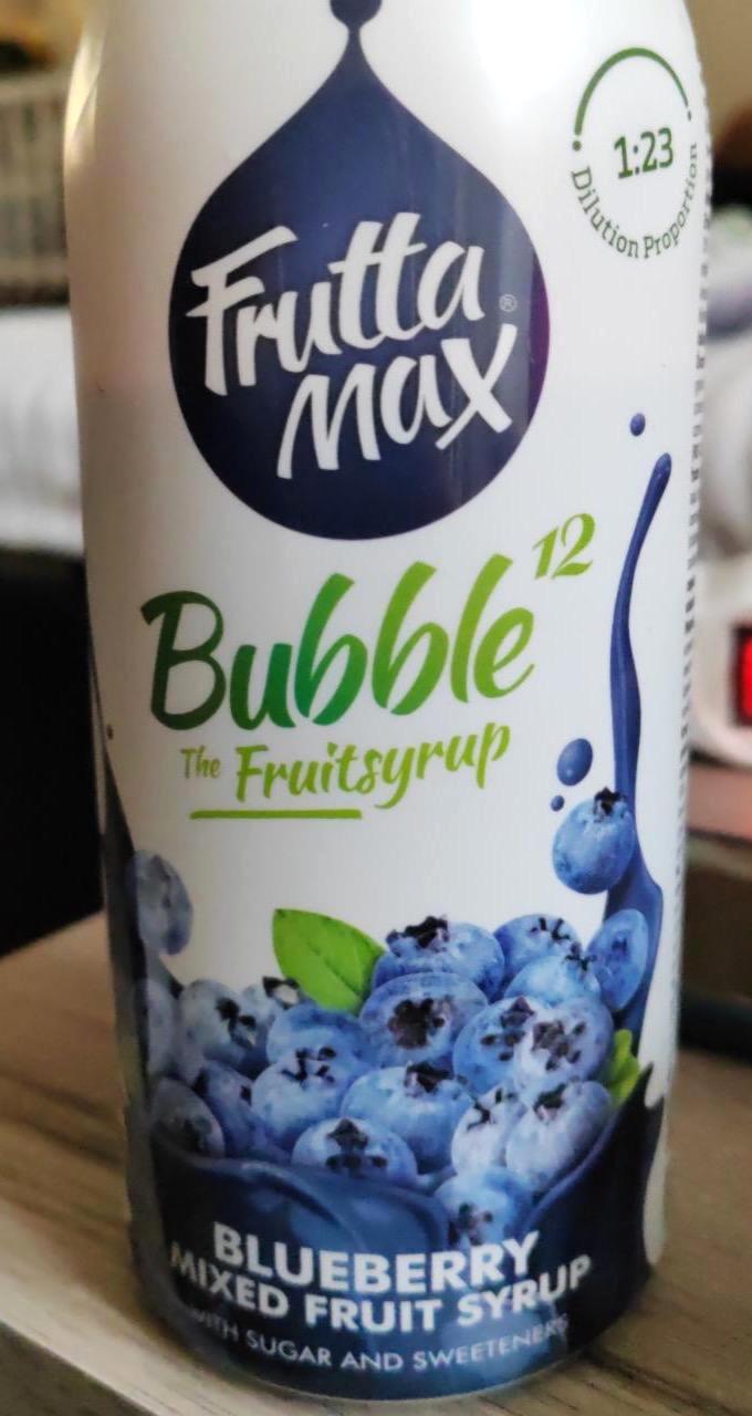 Képek - Bubble the fruitsyrup Blueberry Mixed fruit Frutta Max