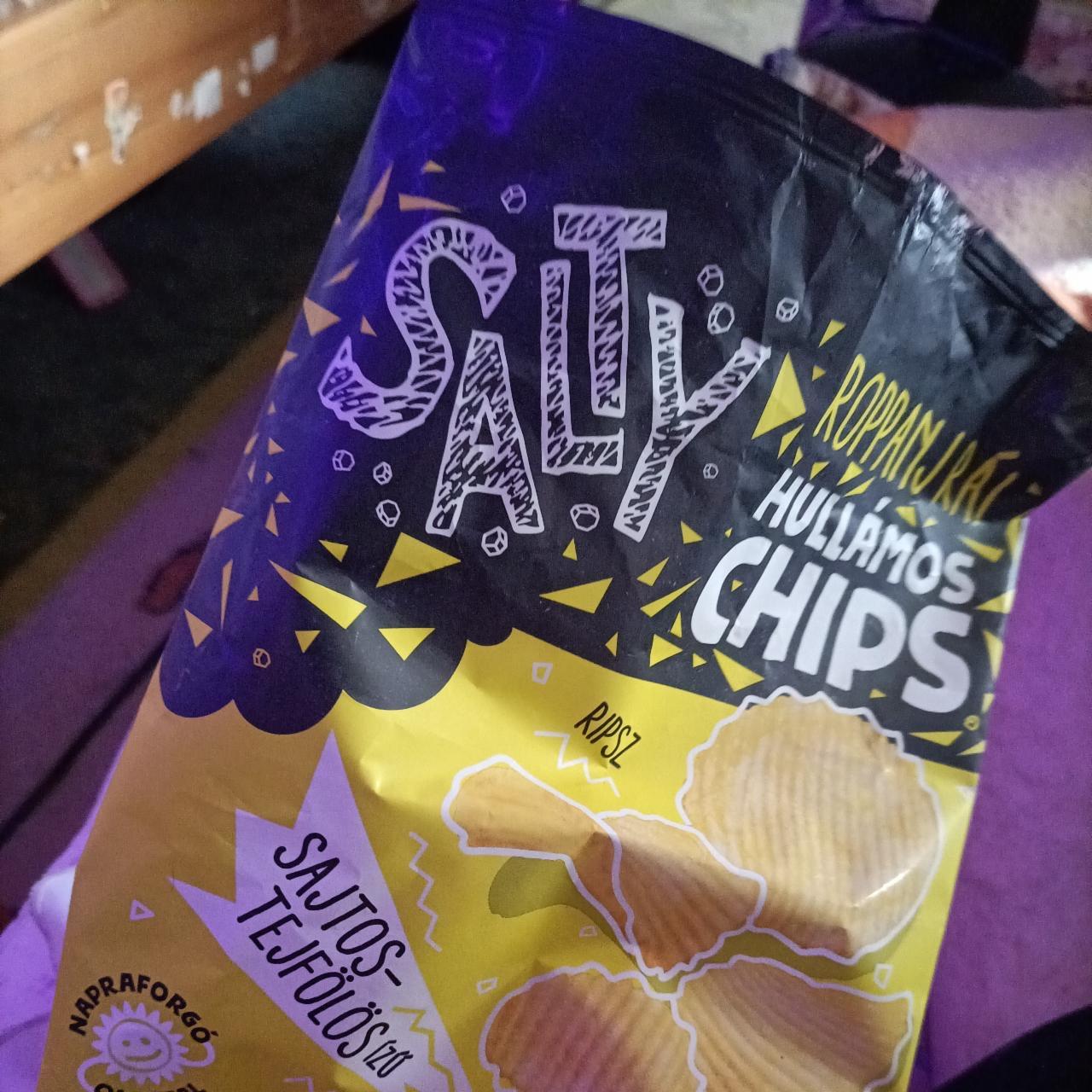 Képek - Roppanj rá Hullámos chips Sajtos-tejfölös Salty