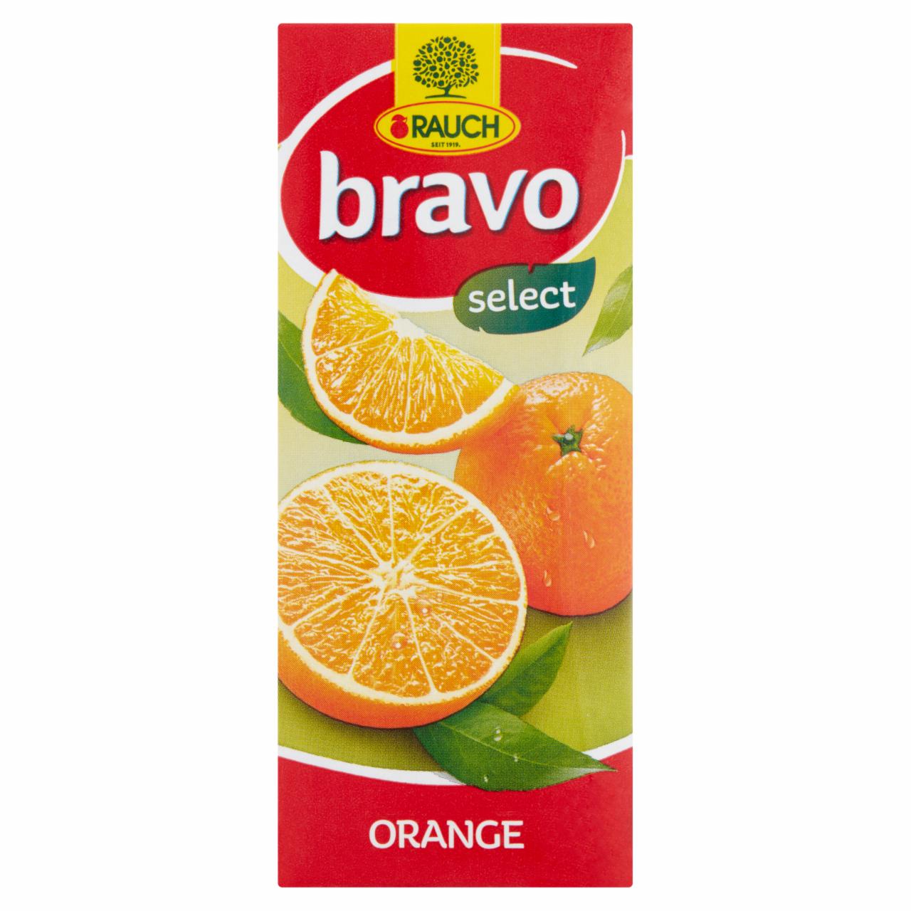 Képek - Rauch Bravo Select narancs ital cukorral és édesítőszerekkel 0,2 l